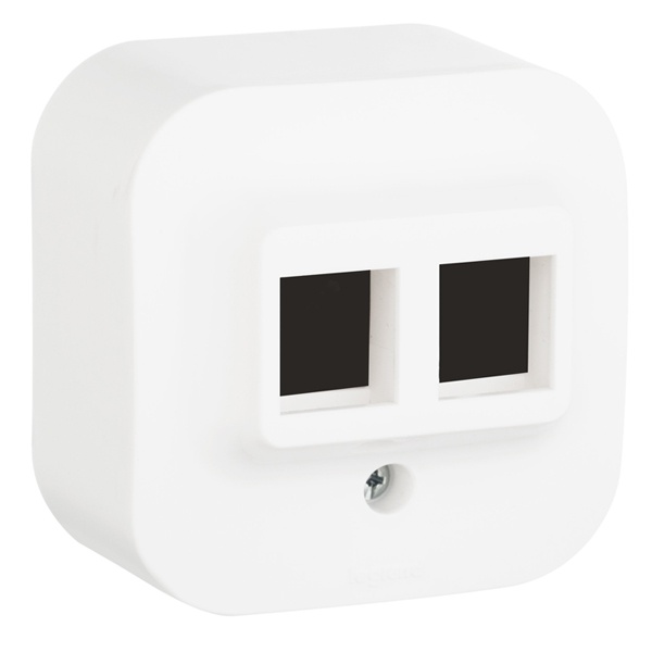 Адаптер для Keystone Legrand Quteo белый