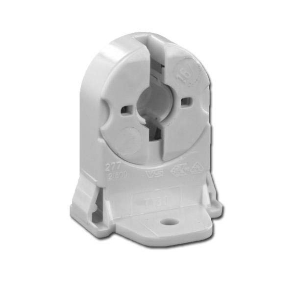 Патрон VS 27722 G13 накладной, высота оси 25,5 мм, для ламп T8/T12