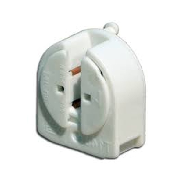 Патрон VS 09415 G5 вращающийся торцовые защёлки d3,2 для ламп T5