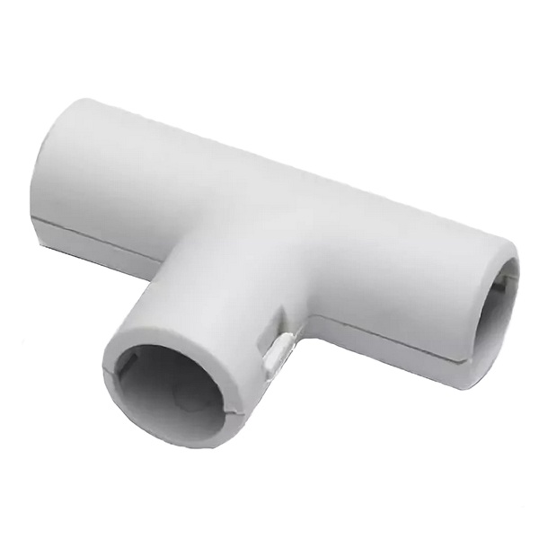 Тройник разборный Промрукав для труб 16 мм серый [уп. 70шт]