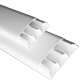 Кабельные каналы DKC In-liner Front плинтусного типа