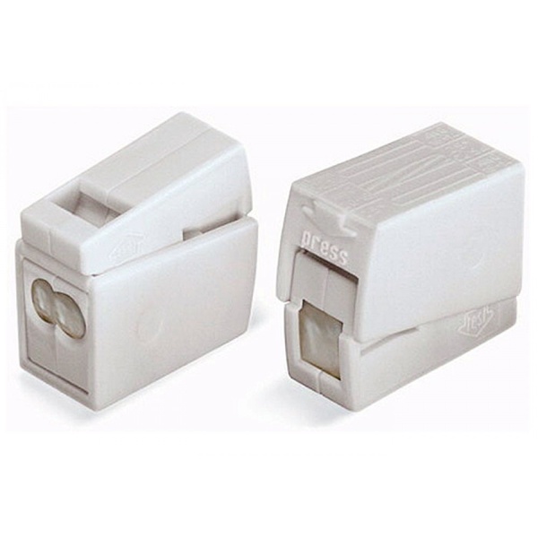 Клеммник WAGO 2+1 (одножильный 1-2,5 мм и многожильный 0,5-2,5 мм) 24-16A Cu/Al [уп. 100шт]