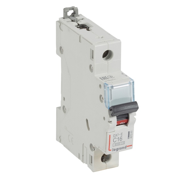 Автоматический выключатель Legrand DX3-E C16 1П 6000/6kA (автомат электрический)