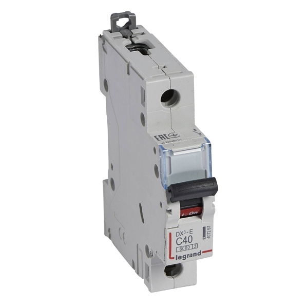 Автоматический выключатель Legrand DX3-E C40 1П 6000/6kA (автомат электрический)