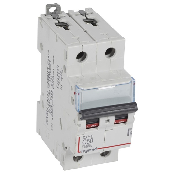 Автоматический выключатель Legrand DX3-E C50 2П 6000/6kA (автомат электрический)