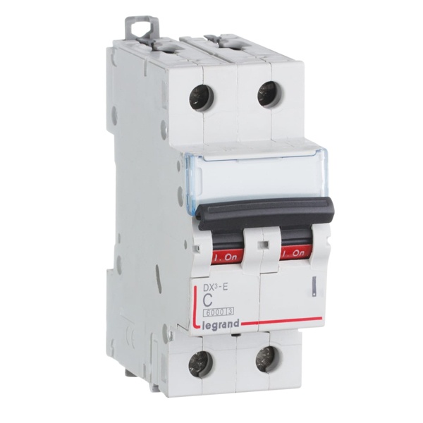 Автоматический выключатель Legrand DX3-E C63 2П 6000/6kA (автомат электрический)