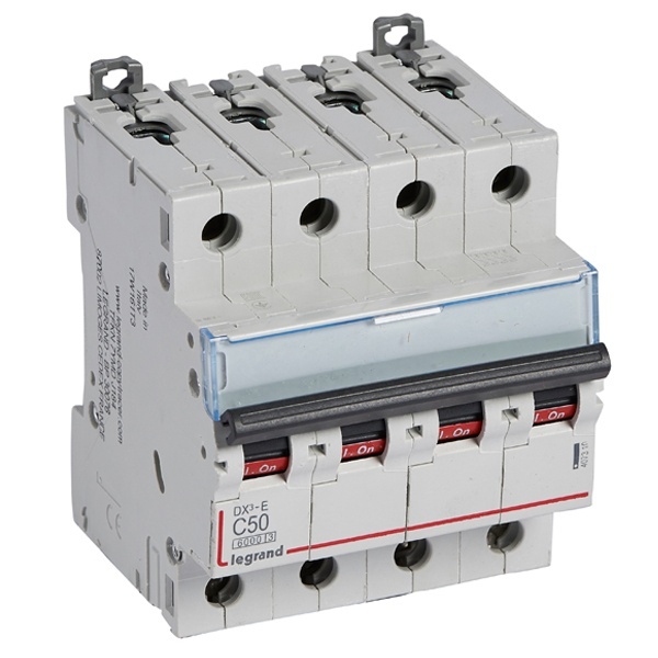 Автоматический выключатель Legrand DX3-E C50 4П 6000/6kA (автомат электрический)