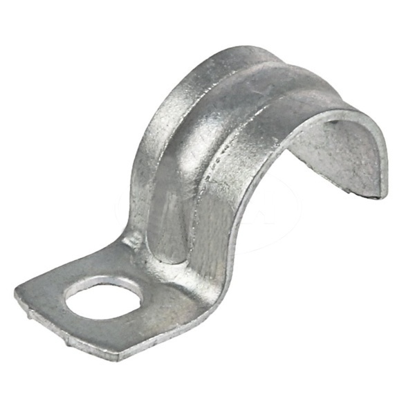 Скоба DKC металлическая однолапковая 13 мм отверстие 6х4 мм [уп.100шт]