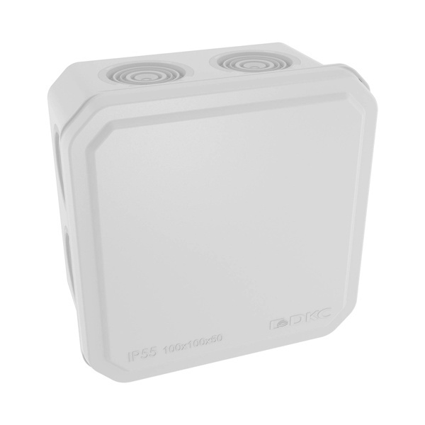 Коробка распределительная DKC 100х100х50 мм с кабельными вводами IP55 Express