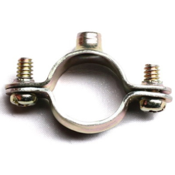 Хомут стальной DKC для труб с внутренней резьбой М6 38-40 мм