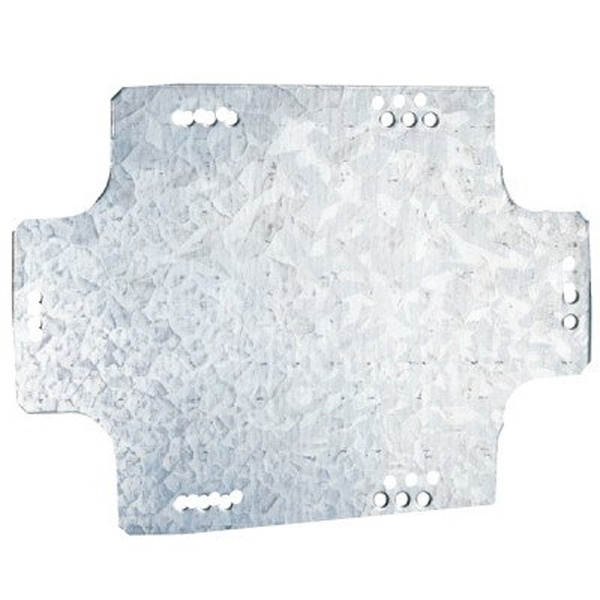 Пластина монтажная Express DKC 206х164х1,5 из оцинкованной стали для коробок 240х190 мм