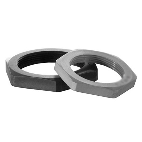 Гайка для труб DKC М50х1,5 полиамид чёрная