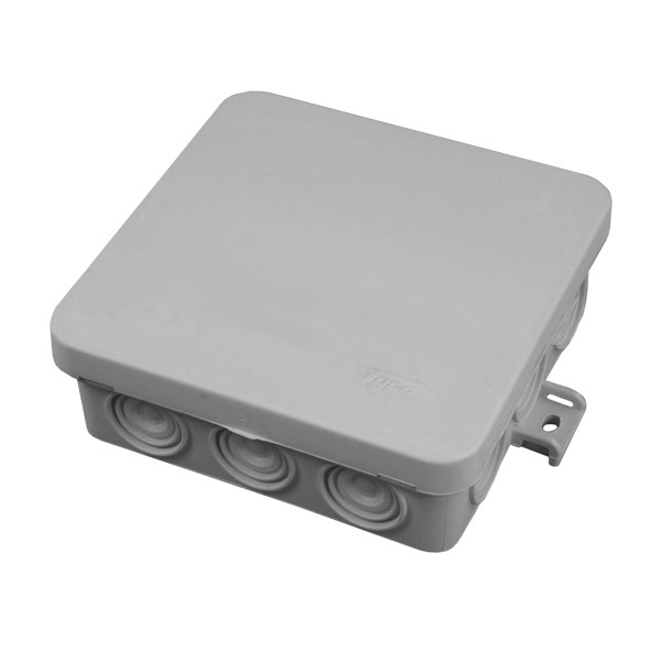 Коробка распаячная Ruvinil Tyco 100х100х35 мм для открытой проводки [уп.98шт] IP54