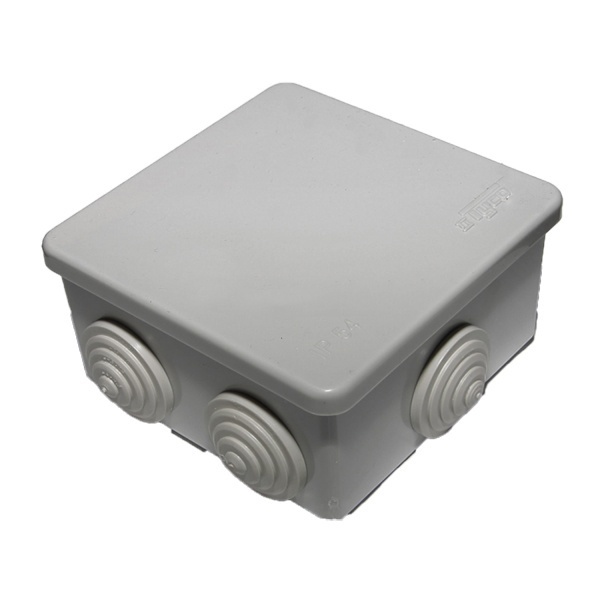 Коробка распаячная Ruvinil Tyco 85х85х40 мм для открытой проводки [уп.105шт] IP54