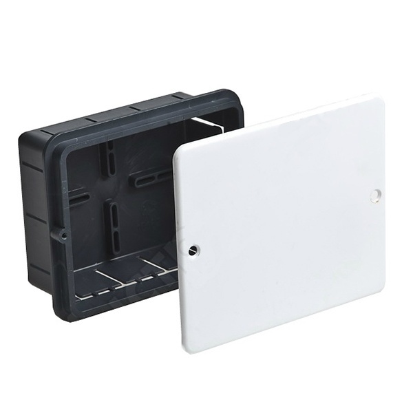 Коробка распаячная Ruvinil 151х122х73 мм скрытой установки по бетону [уп. 24шт]