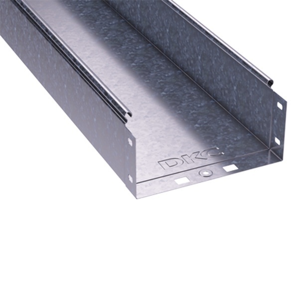 Лоток листовой DKC неперфорированный S5 300х100 мм L3000 оцинкованный