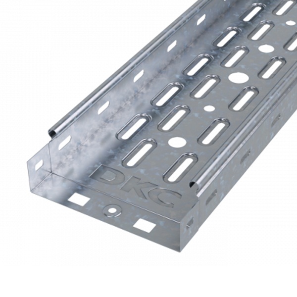 Лоток листовой DKC перфорированный S5 150х50 мм L3000 оцинкованный