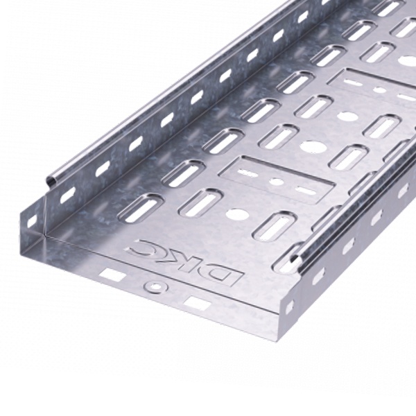 Лоток листовой DKC перфорированный S5 200х50 мм L3000 оцинкованный