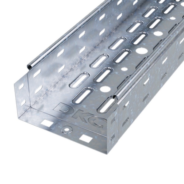Лоток листовой DKC перфорированный S5 150х80 мм L3000 оцинкованный