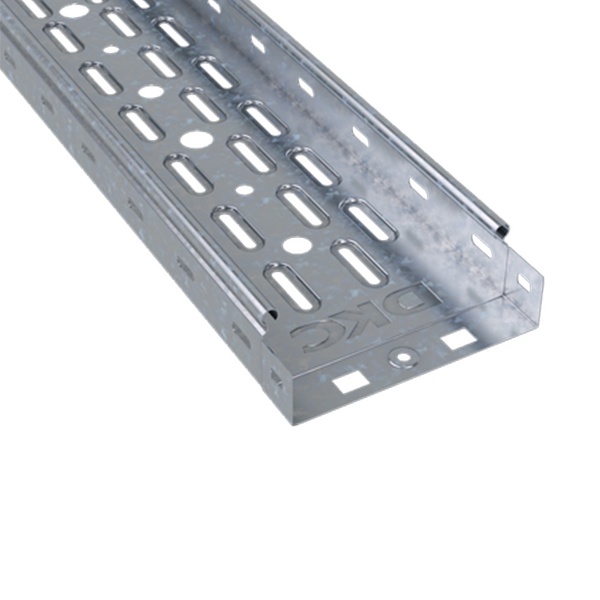 Лоток листовой DKC перфорированный S5 600х80 мм L3000 оцинкованный