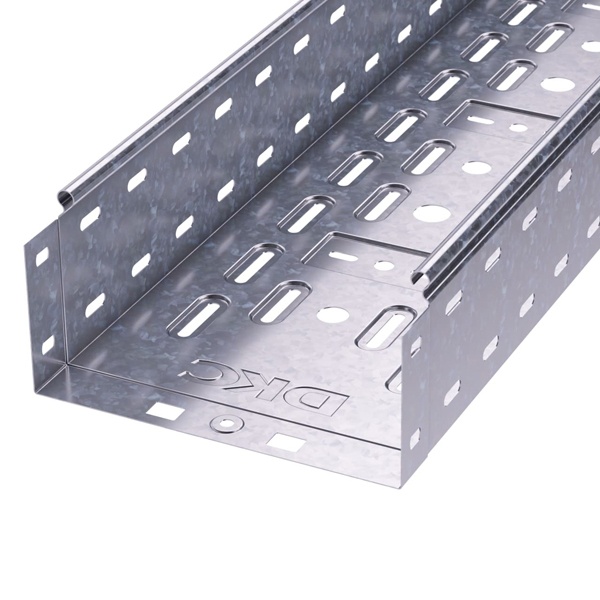 Лоток листовой DKC перфорированный S5 200х100 мм L3000 оцинкованный