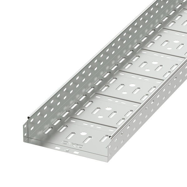 Лоток листовой DKC перфорированный S5 300х100 мм L3000 оцинкованный