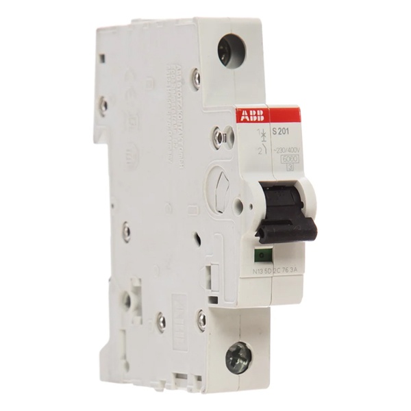Автоматический выключатель ABB 1-полюсный S201 C50 (автомат электрический)