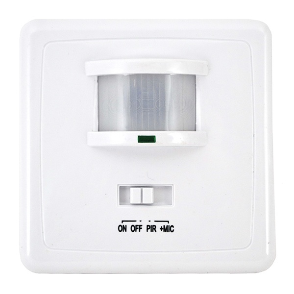 Датчик движения в подрозетник Feron SEN1A/LX2000 500W 12m 140° белый