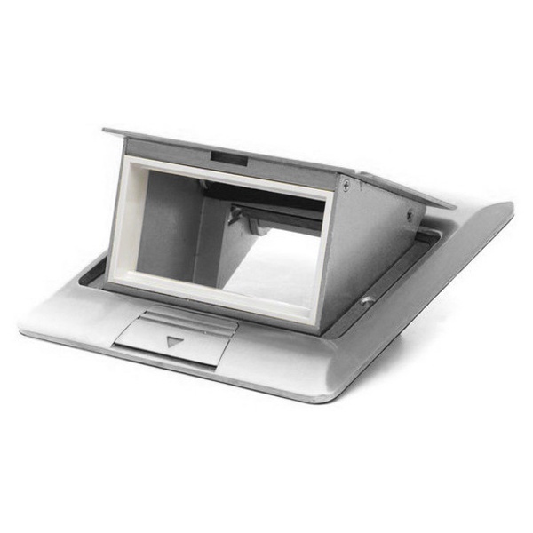 Люк в пол Экопласт LUK/2AL на 2 механизма (45х45мм) сталь