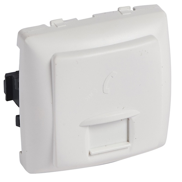 Механизм для накладной розетки компьютерной Legrand Oteo RJ45 3-cat. белый