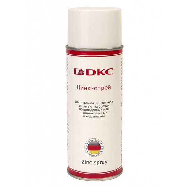Цинковая краска-спрей DKC баллон 400 мл