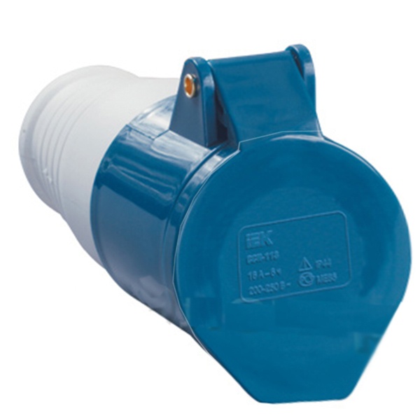 Розетка ИЭК 223 переносная 2Р+РЕ 32А 220В IP44