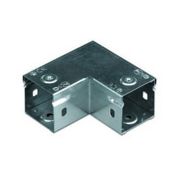 Угол DKC горизонтальный 90 градусов 50х50 мм глухой