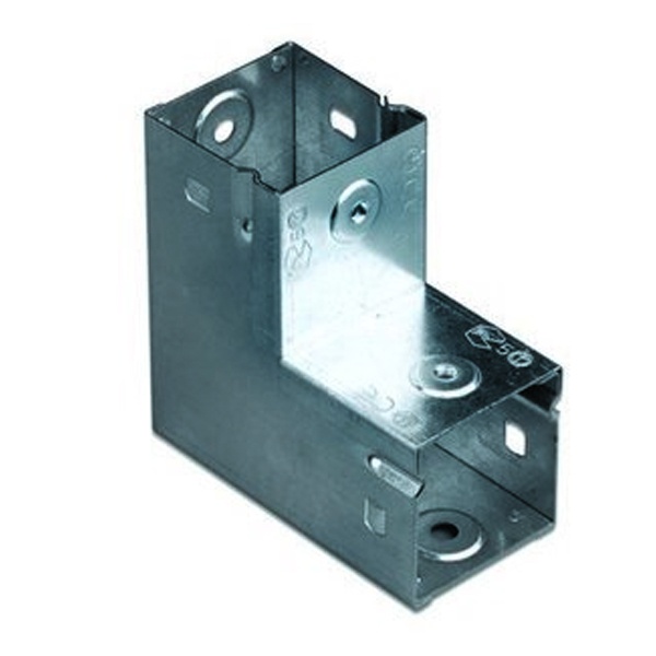 Угол DKC вертикальный вверх 90 градусов 50х50 глухой