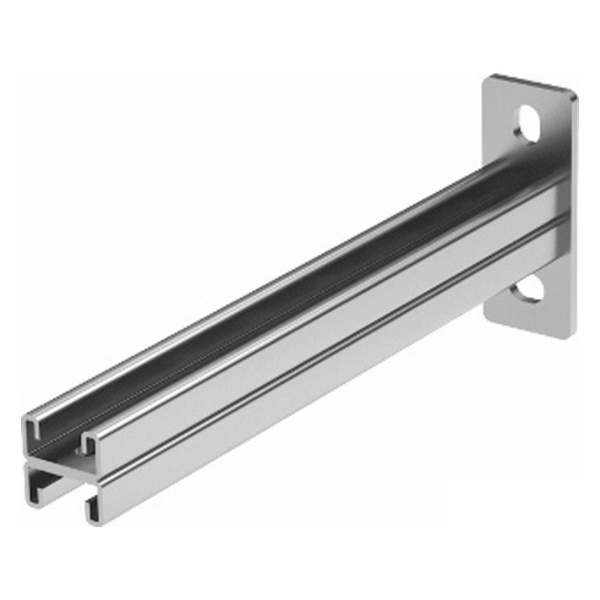 Кронштейн двойной DBM 41х21 мм для металлического лотка с основанием 200 мм