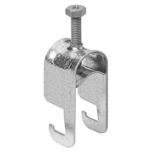 Держатель кабельный для крепления к профилю диаметр кабеля 56-62 мм