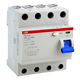 УЗО четырехполюсные ABB серии F204 тип А и A-S