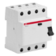 УЗО четырехполюсные ABB серии Basic M тип АС