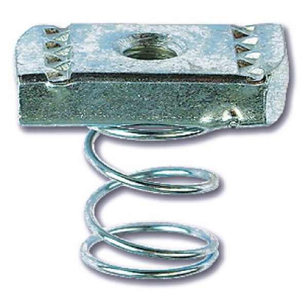 Гайка для подвешивания профиля (с удлиненной пружиной) М8х40