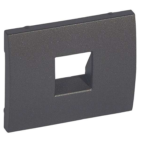 Накладка телефонной розетки 1хRJ11 Legrand Galea Life Dark Bronze