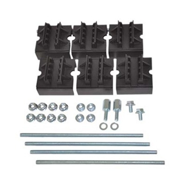 Набор держателей DKC для шин толщиной 10мм 1-2 шины на полюс 4 полюса