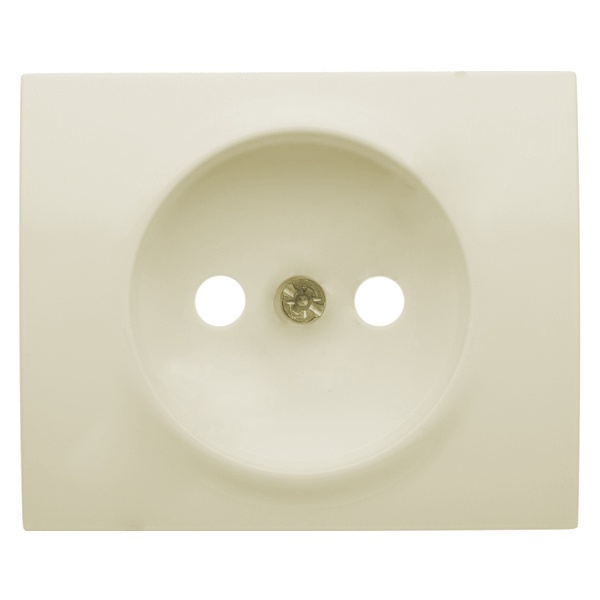 Накладка розетки без заземления Legrand Galea Life Pearl