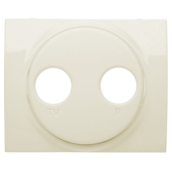 Накладка TV-FM розетки Legrand Galea Life Pearl