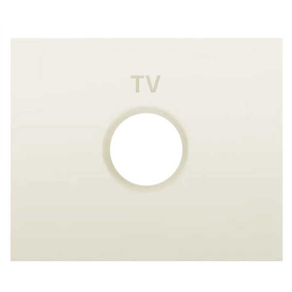 Накладка TV розетки Legrand Galea Life Pearl