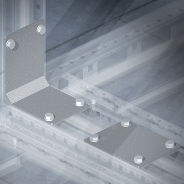 Угловой соединитель для тяжёлых шкафов DKC CQE 1 упаковка - 4шт