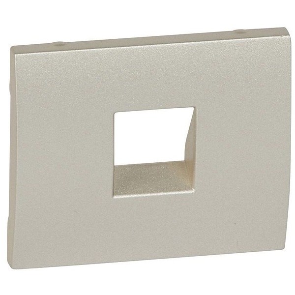 Накладка телефонной розетки 1хRJ11 Legrand Galea Life Titanium