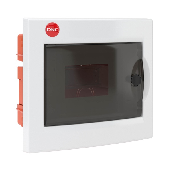 Щиток встраиваемый DKC RAM base 4м прозрачная дверь IP41 белый