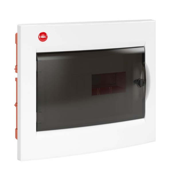 Щиток встраиваемый DKC RAM base 12м прозрачная дверь IP41 белый