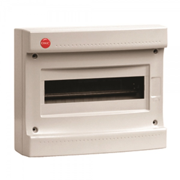 Щиток накладной DKC RAM base 12 модуля без двери IP40 серый