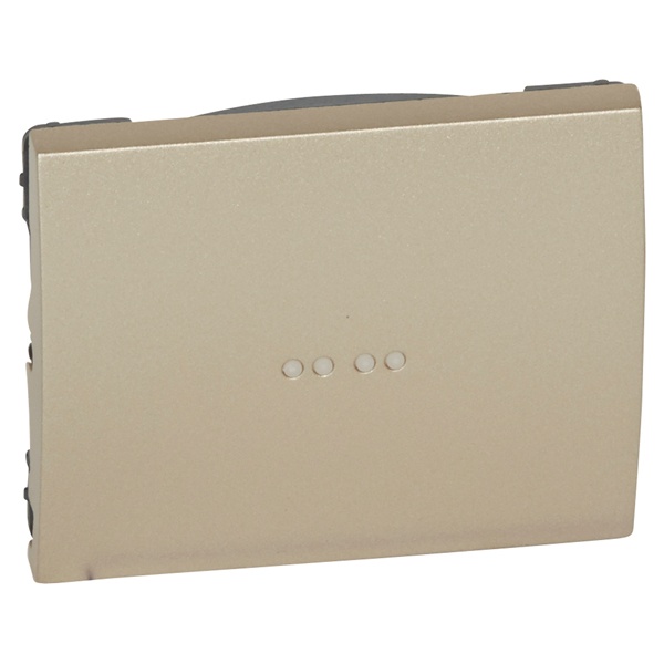 Клавиша выключателя с подсветкой Legrand Galea Life Titanium